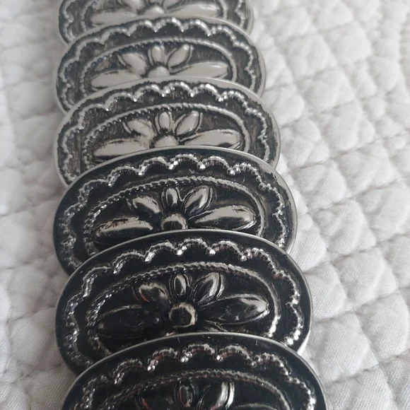 Silver Concho Belt - Picture 5 of 6